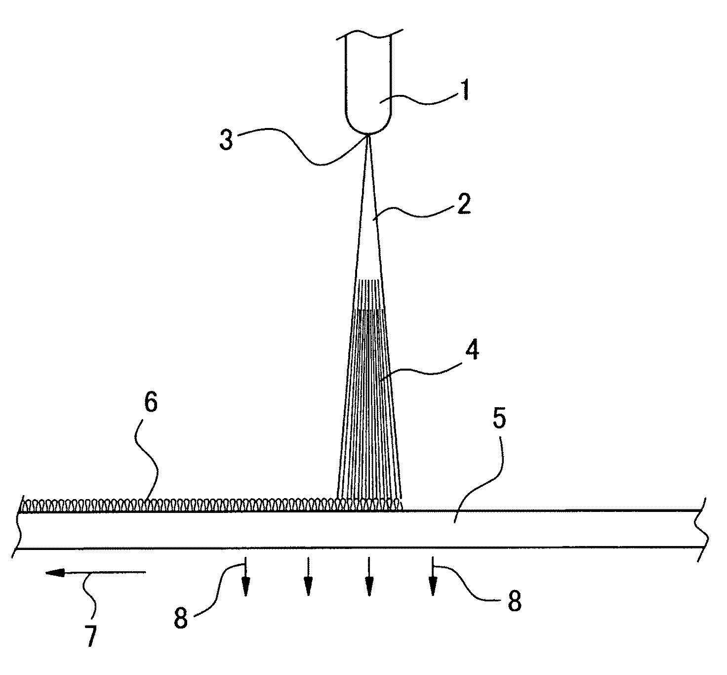 Amorphous inorganic ceramic material and method of producing same