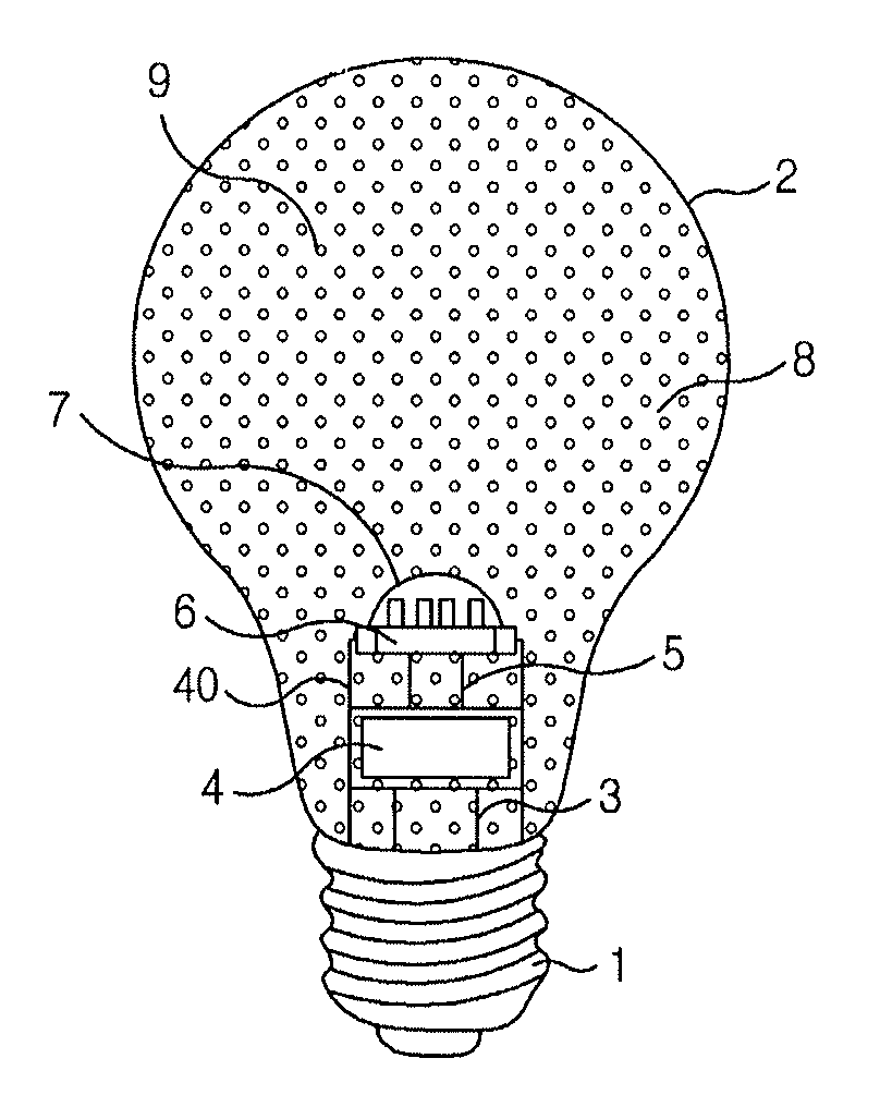 Light emitting diode lamp