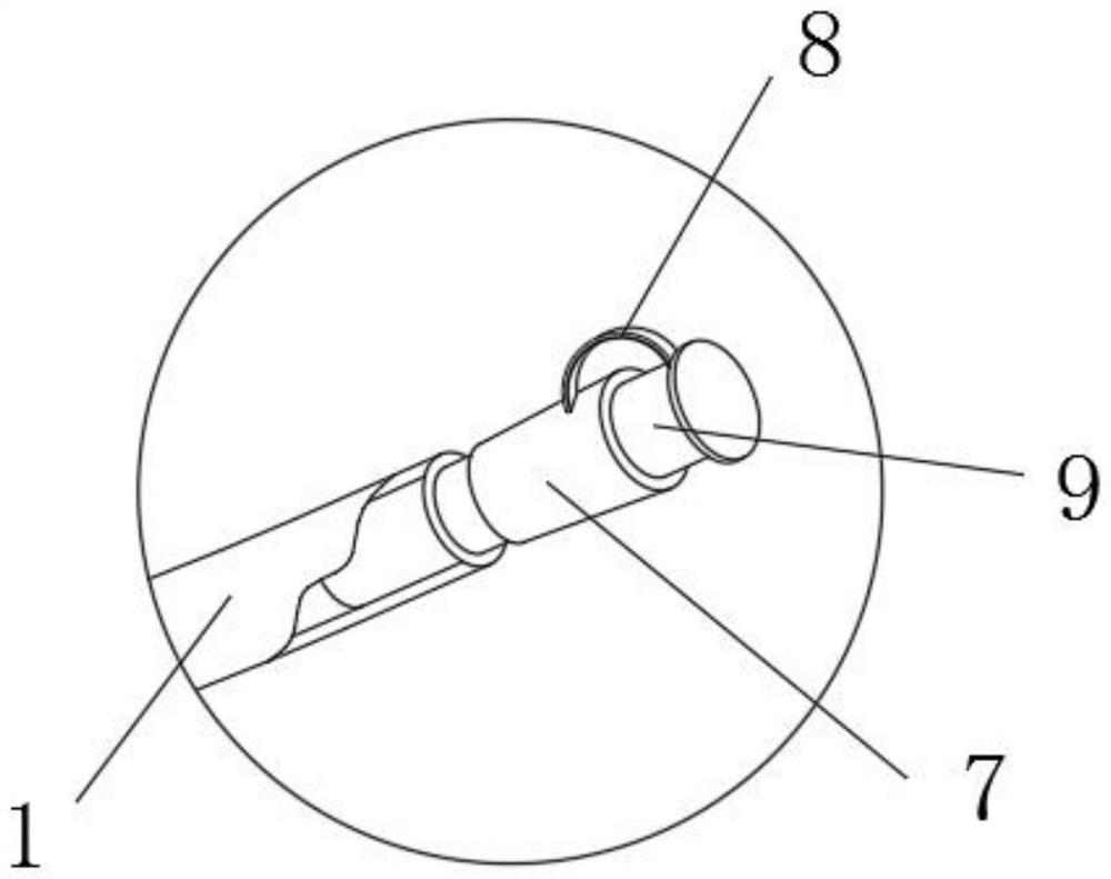 Internal fixation stomach tube capable of preventing regurgitation and aspiration