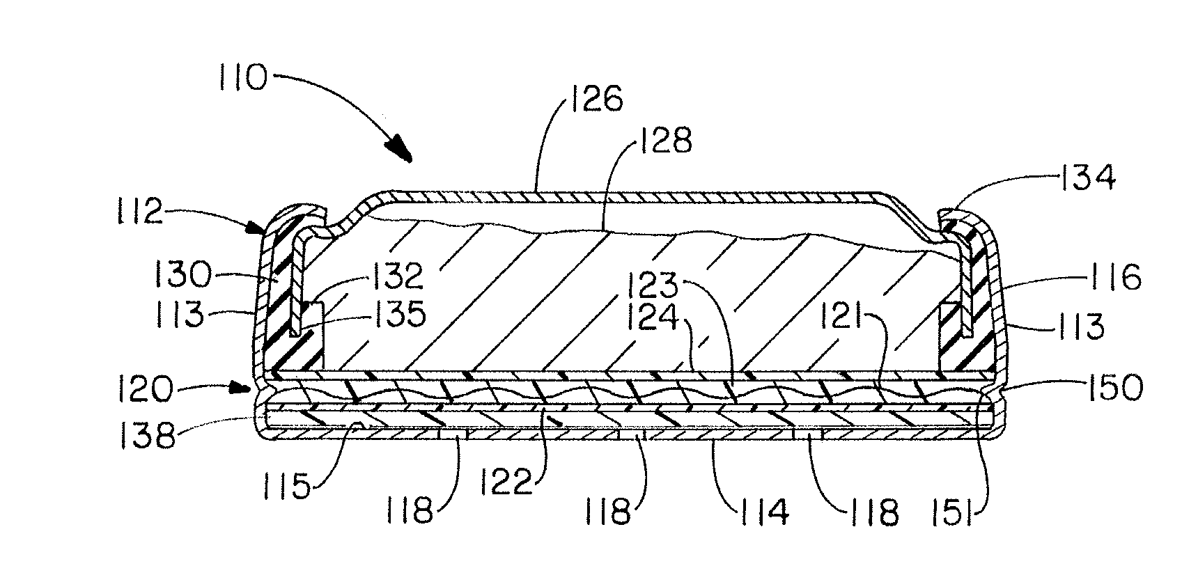 Electrochemical Cell with Shaped Catalytic Electrode Casing