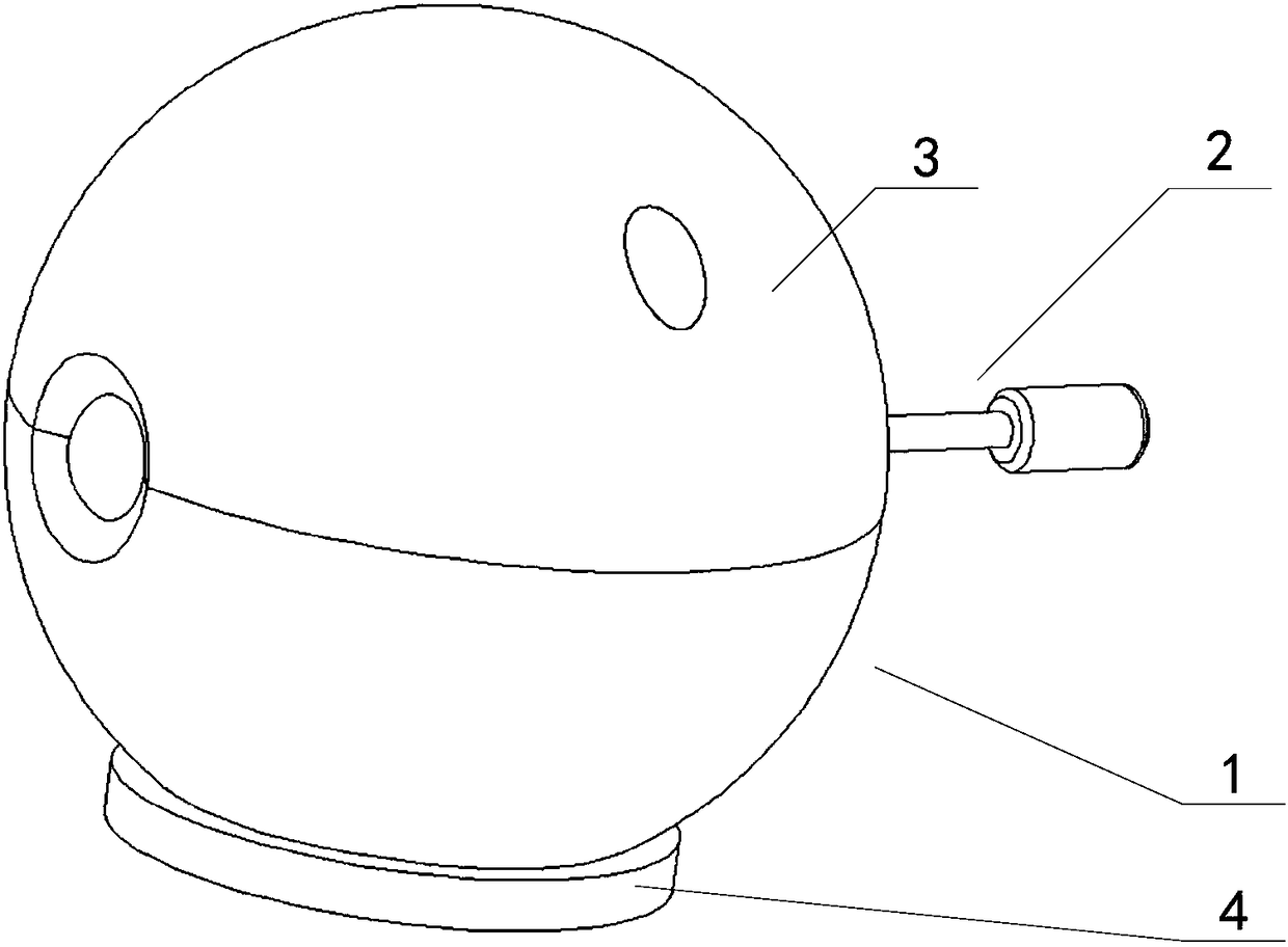 Simulation device for simulating ray energy deposition of eye crystal of human body