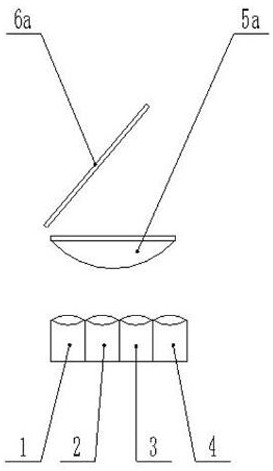 Light path structure of laser movie and television photography lighting lamp