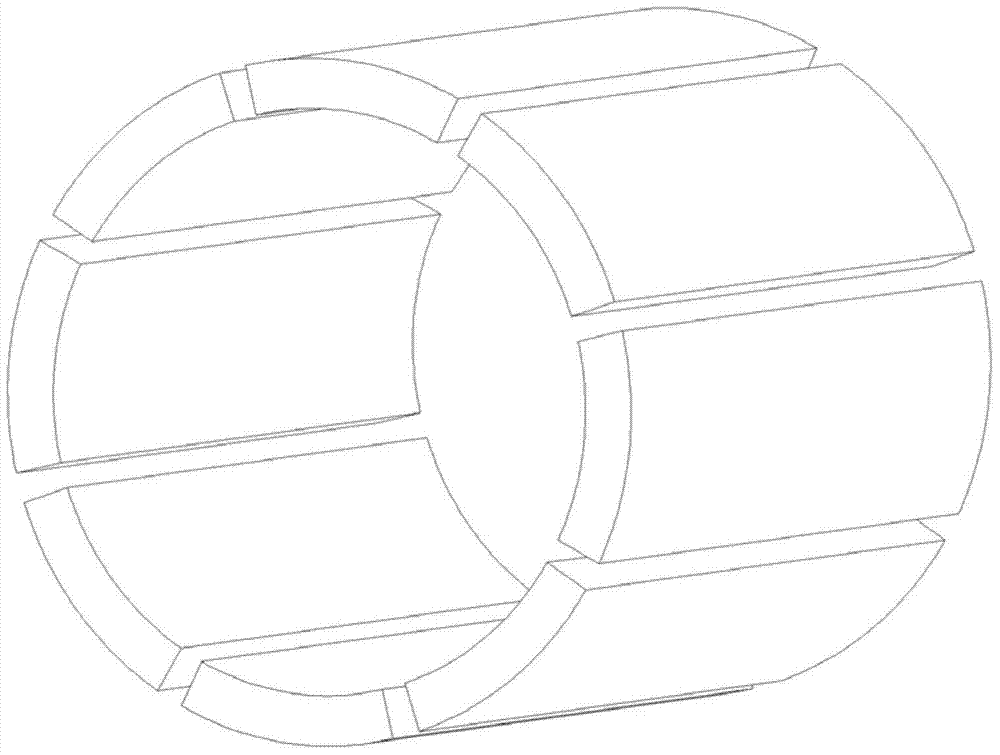 Packaging mold of ternary catalytic converter and packaging method thereof