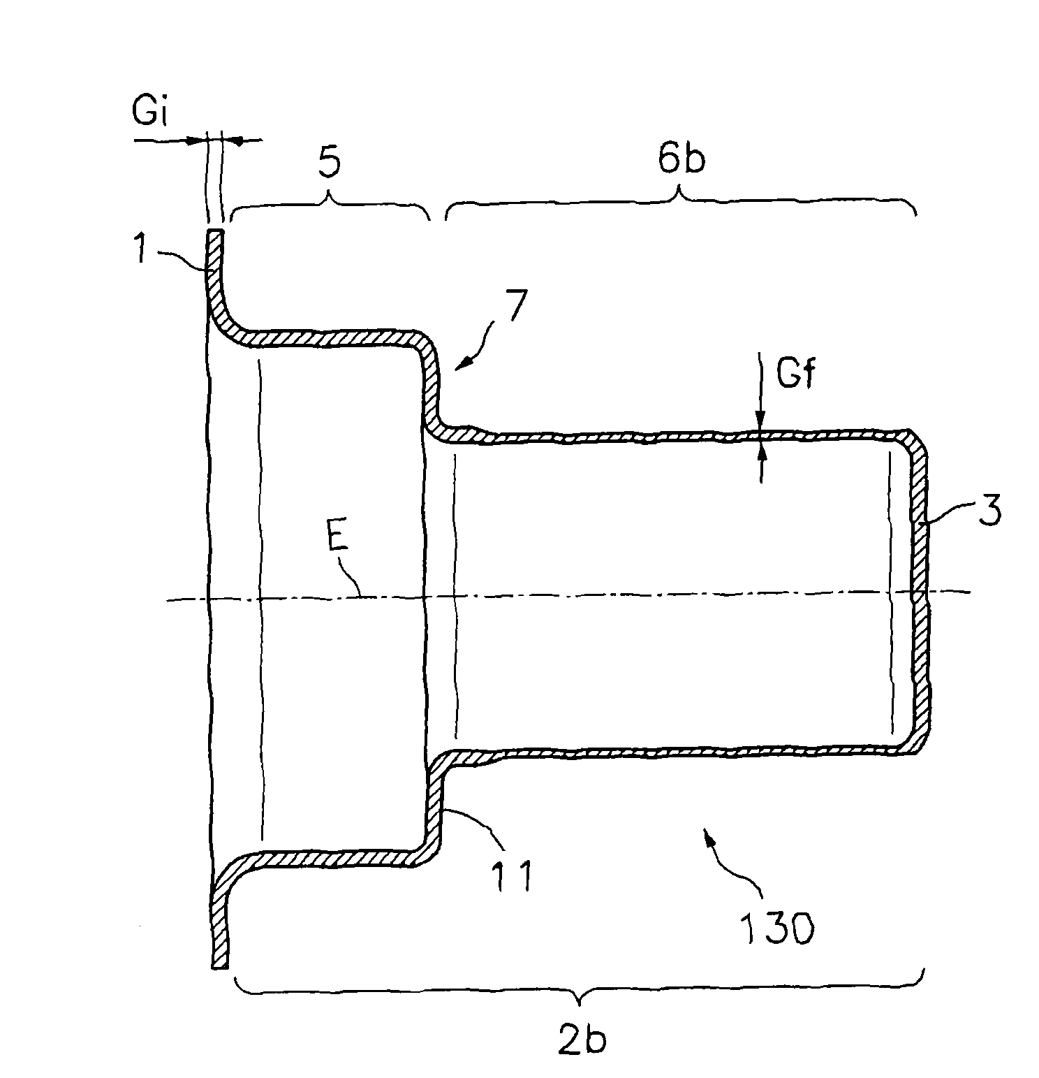 Method for producing a shock absorber and shock absorber thus obtained