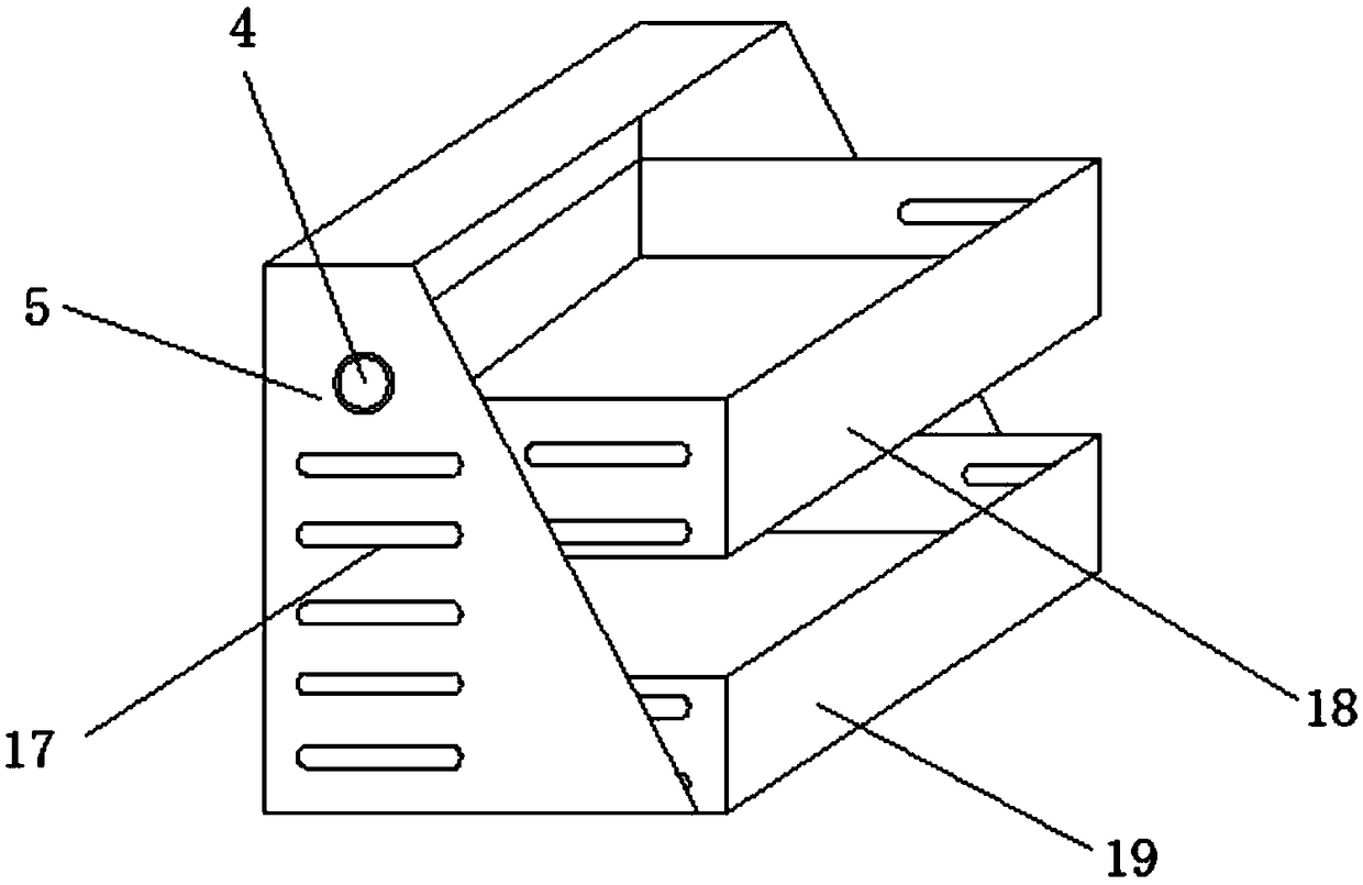 Combined automatically-liftable intelligent domestic wall cupboard