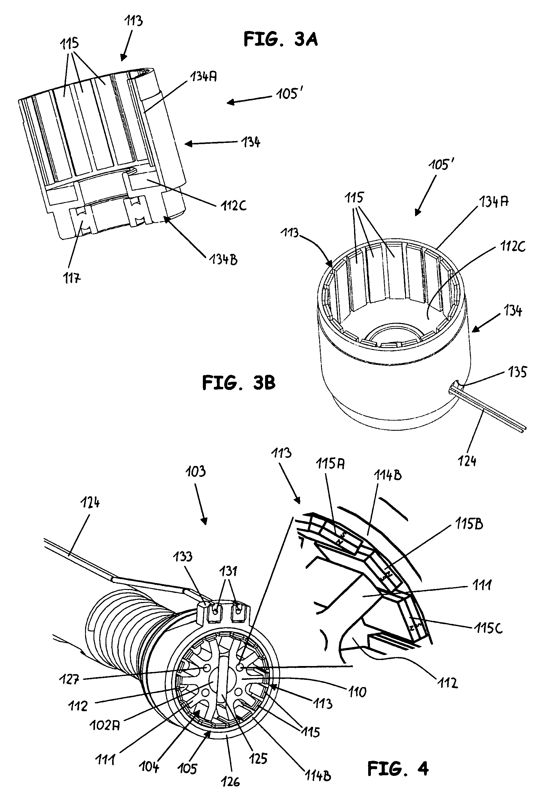 Medical or dental hand-piece element