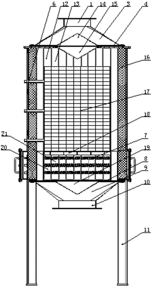 Special catalytic combustion bed for industrial volatile organic pollutants in PM2.5