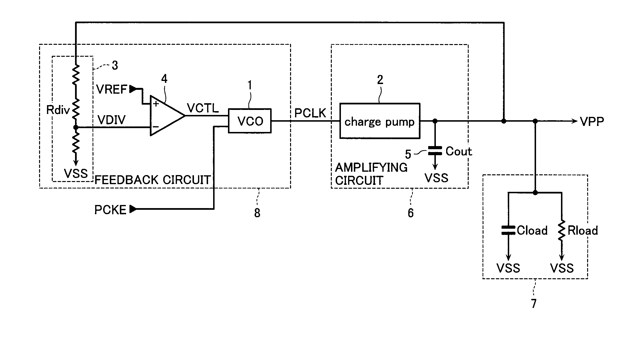 Constant voltage boost power supply