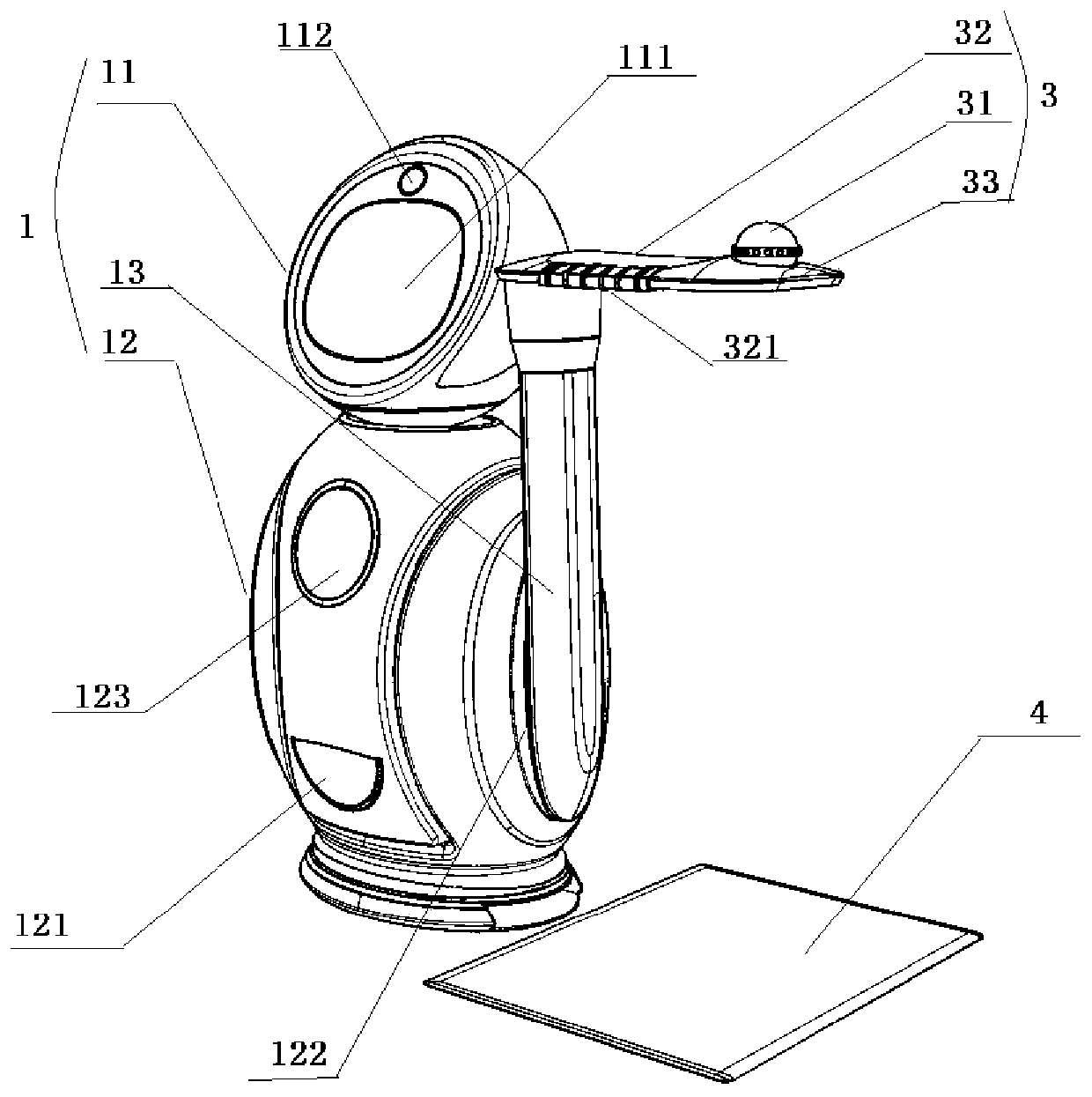 Slam dunk and figure cognition growth assisting robot