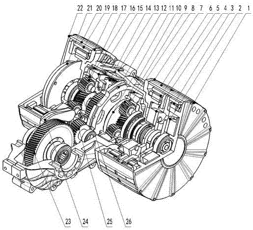 Multi-core pure electric module power plant