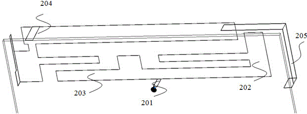 Novel coupled feed antenna aiming at clearance-free rear metal shell