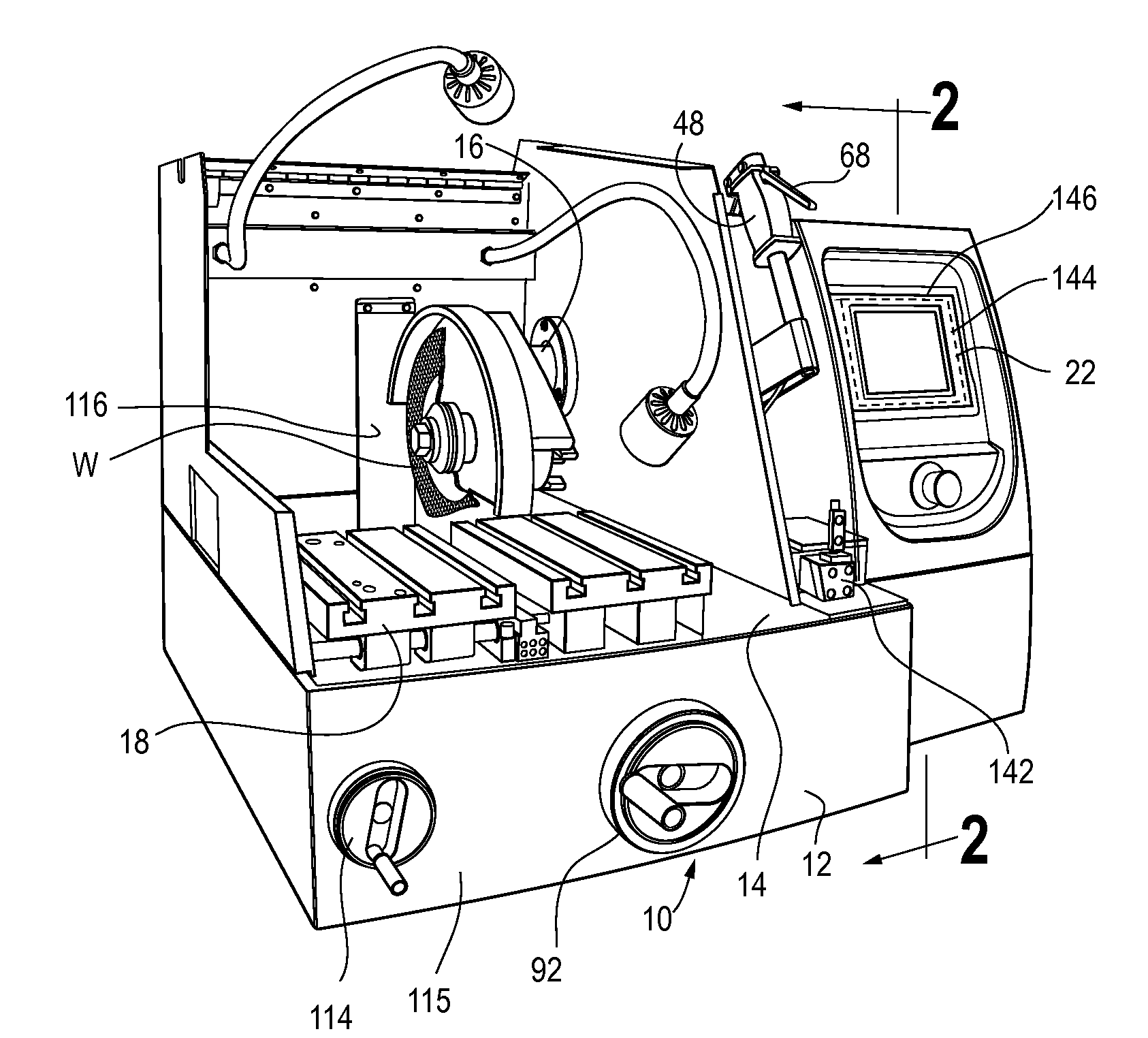 Improved abrasive saw