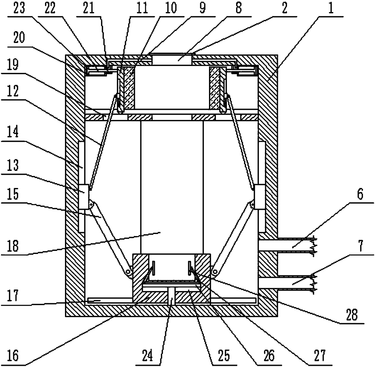 Method for cooling server through oil