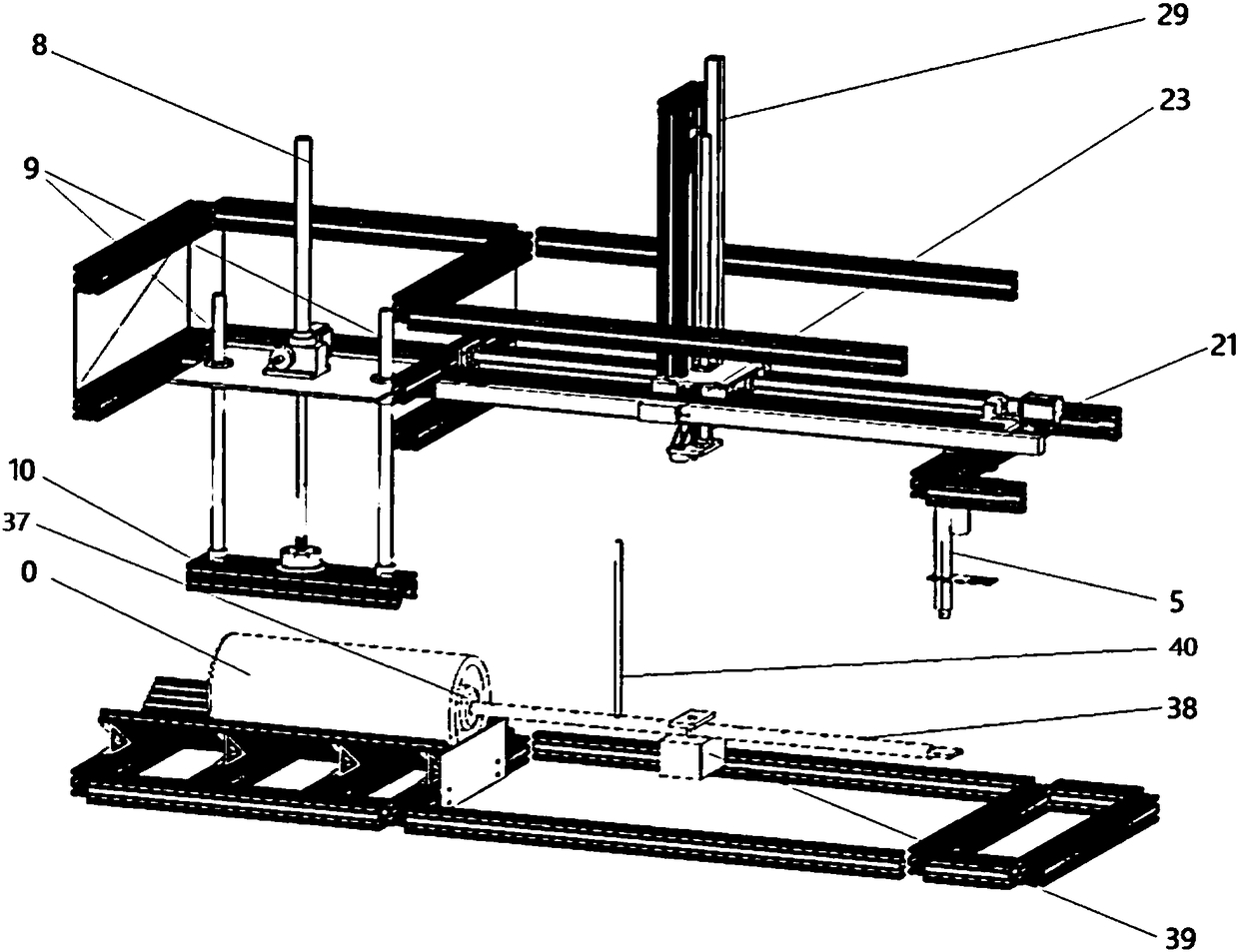 Automatic testing method and system for radial mechanical properties of draft beer barrel spear seat