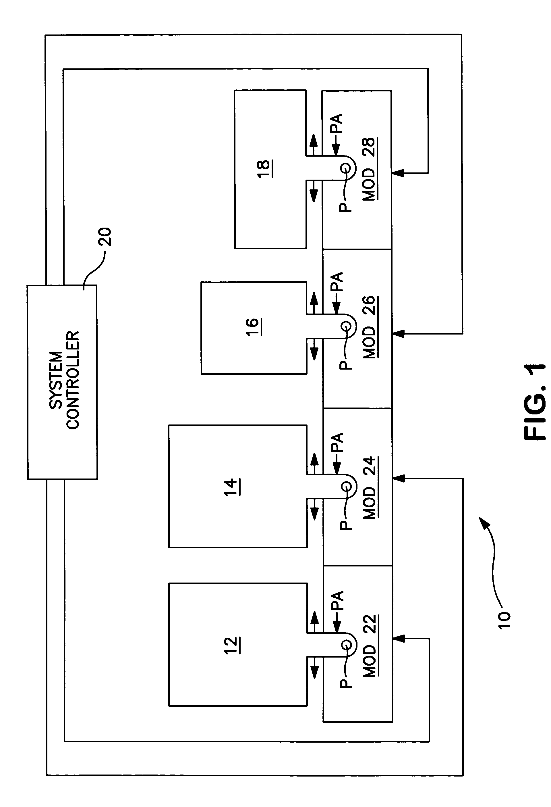 Magnetic specimen-transport system for automated clinical instrument