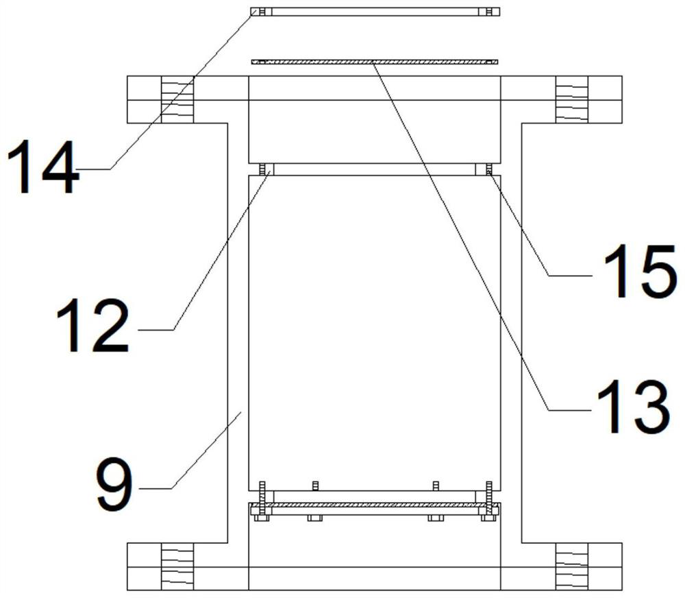 Explosion-proof raw material storage and conveying mechanism for chemical processing