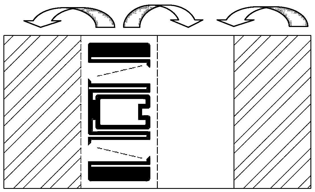 A method for improving the stability and bonding strength of an RFID anti-uncovering fragile label