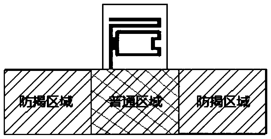 A method for improving the stability and bonding strength of an RFID anti-uncovering fragile label