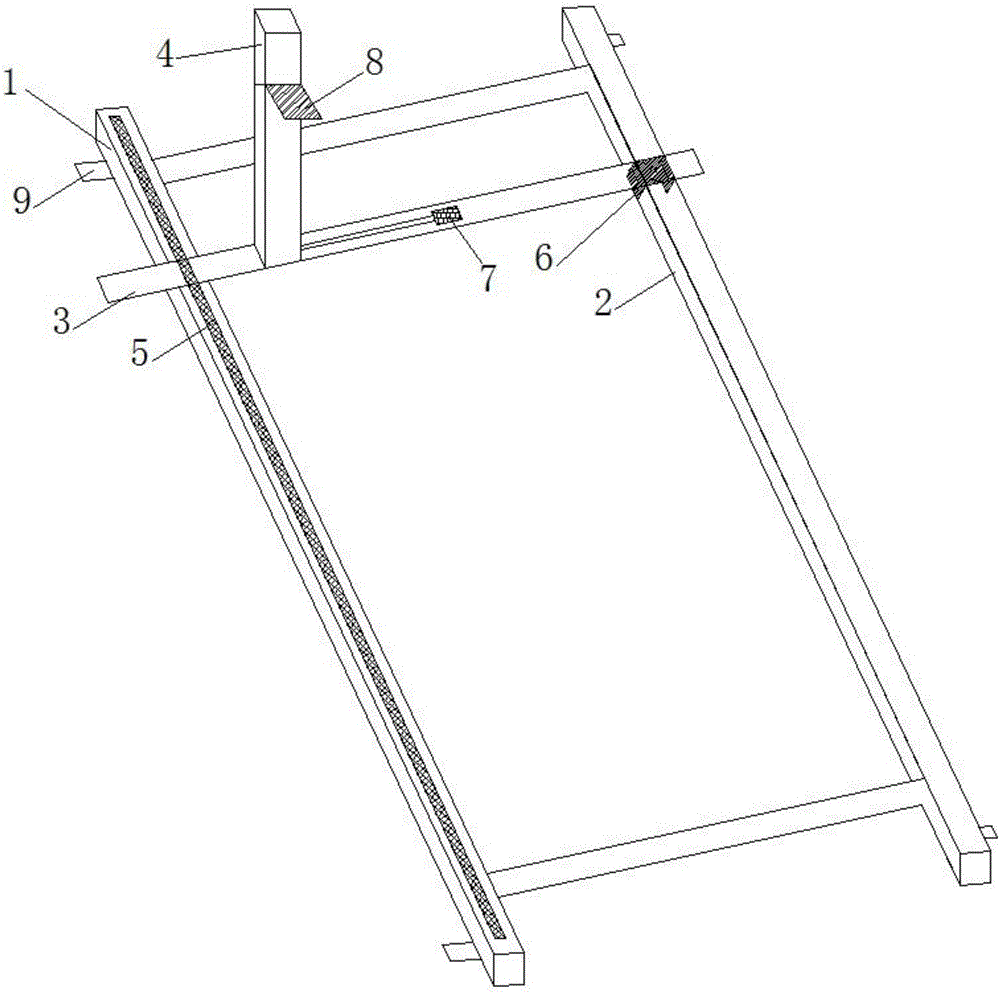 Photographing device and flat image panoramic recording system using same