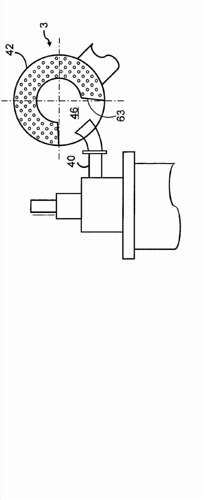 Large-scale turbocharged diesel engine with energy recovery devices