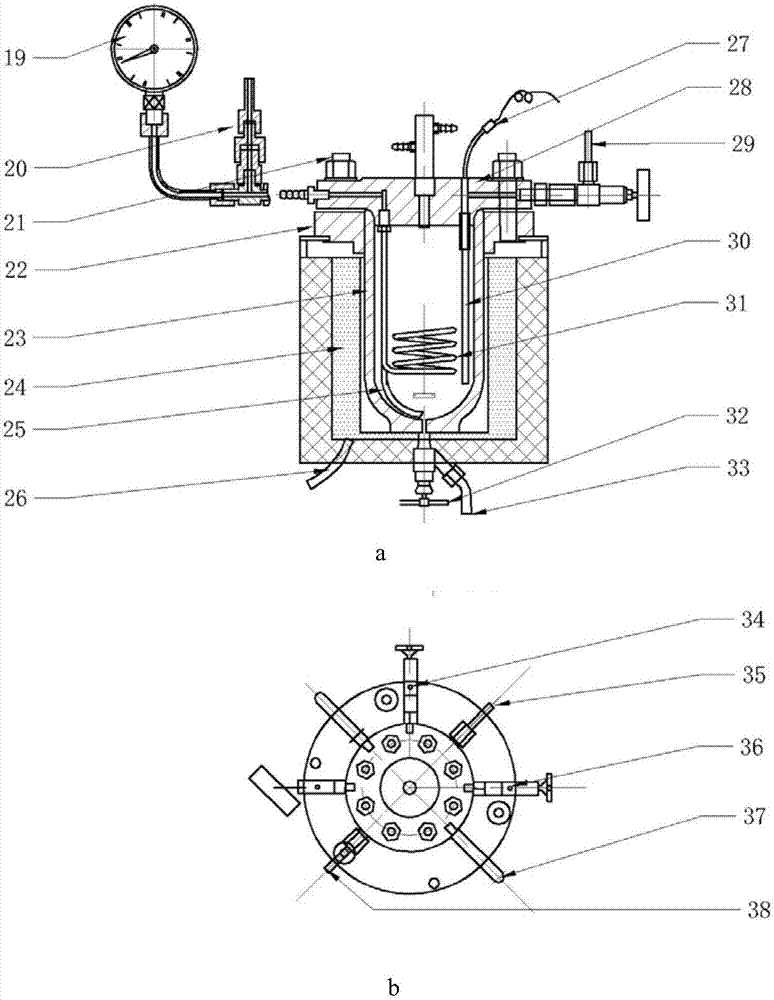 Method for obtaining reoxidized analysis sample in steam service environment