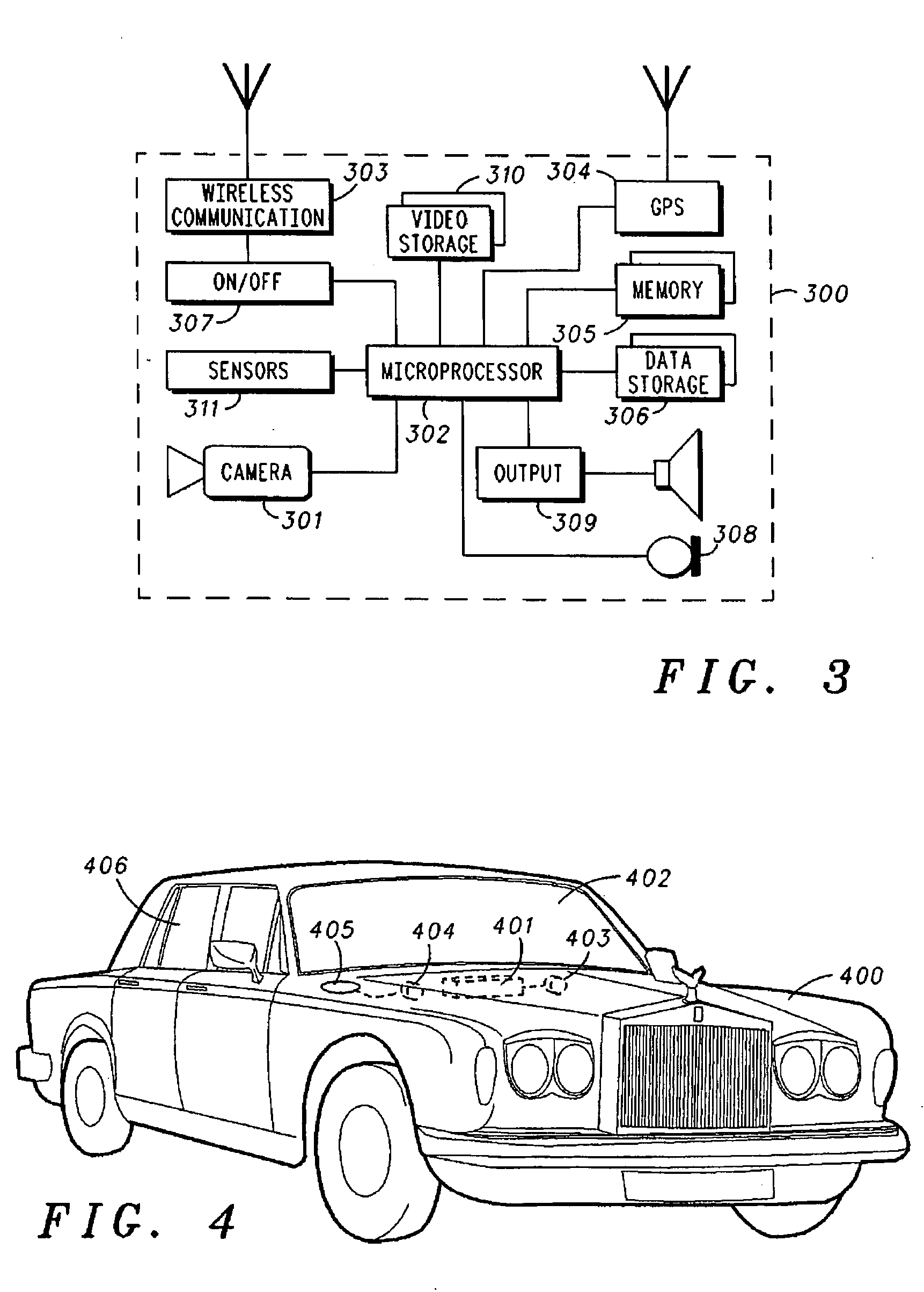 Automatic collision triggered video system