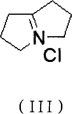 Preparation method of pyrrolizidine-9-acetic acid hydrochloride