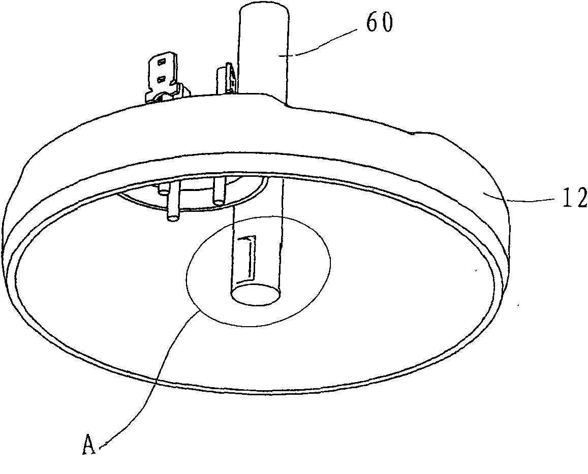 Exhaust pipe structure of compressor