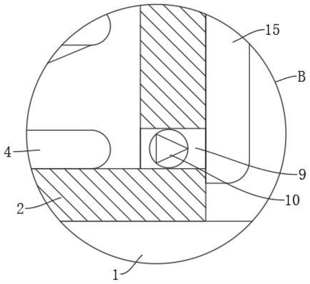 Engineering machinery shock absorber and shock absorption method thereof