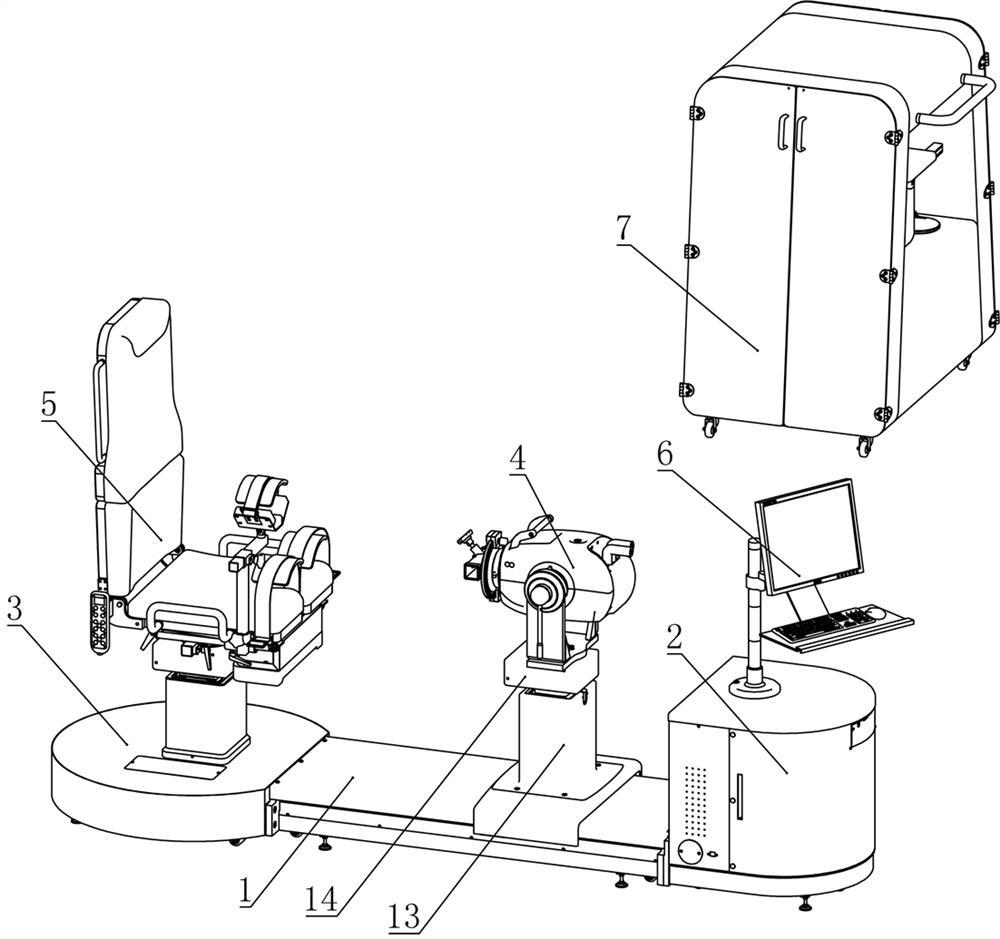 Multi-joint constant-speed muscle strength training evaluation system