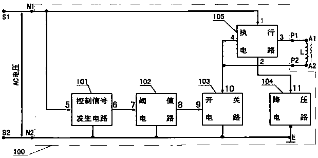 High-efficiency and energy-saving AC contactor