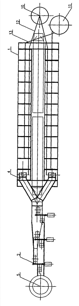 Electrolysis flue gas dry-purification system