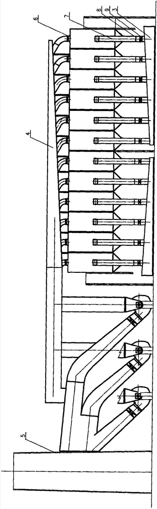 Electrolysis flue gas dry-purification system