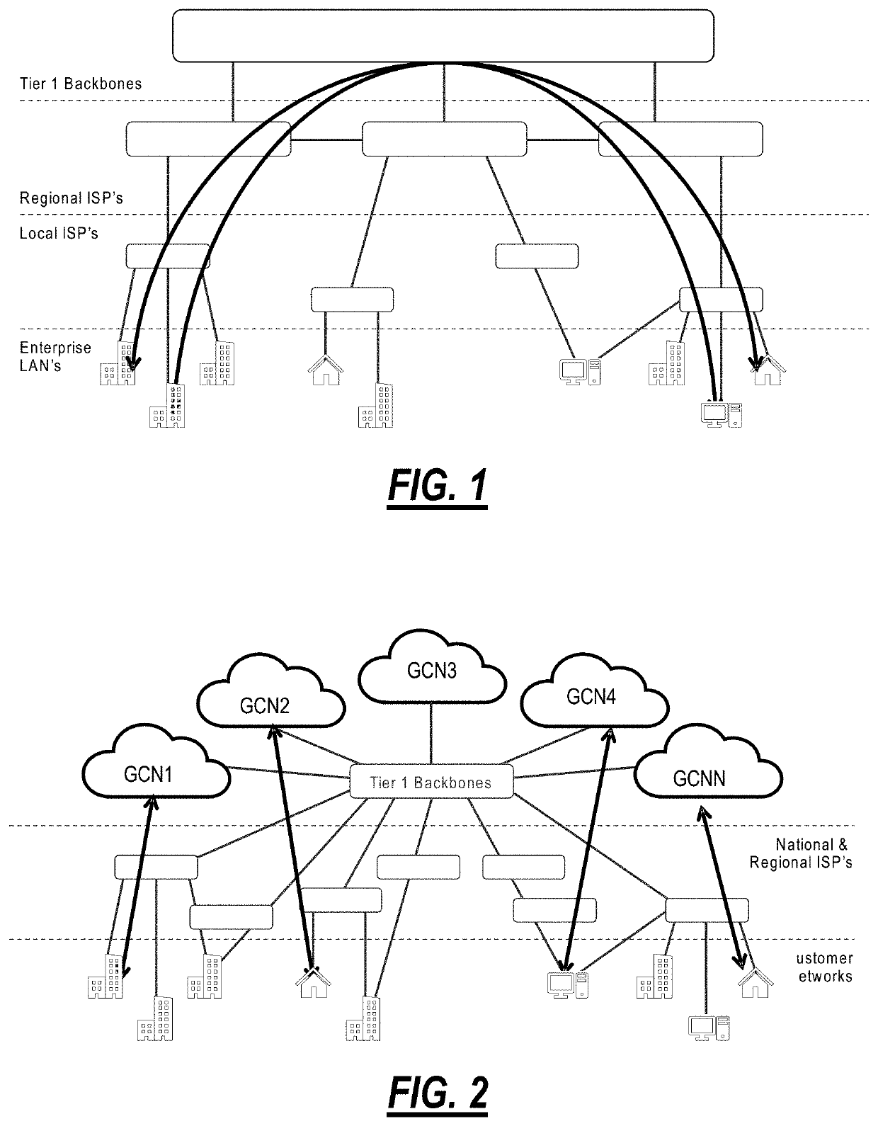 Self-optimizing fabric architecture and self-assembling network