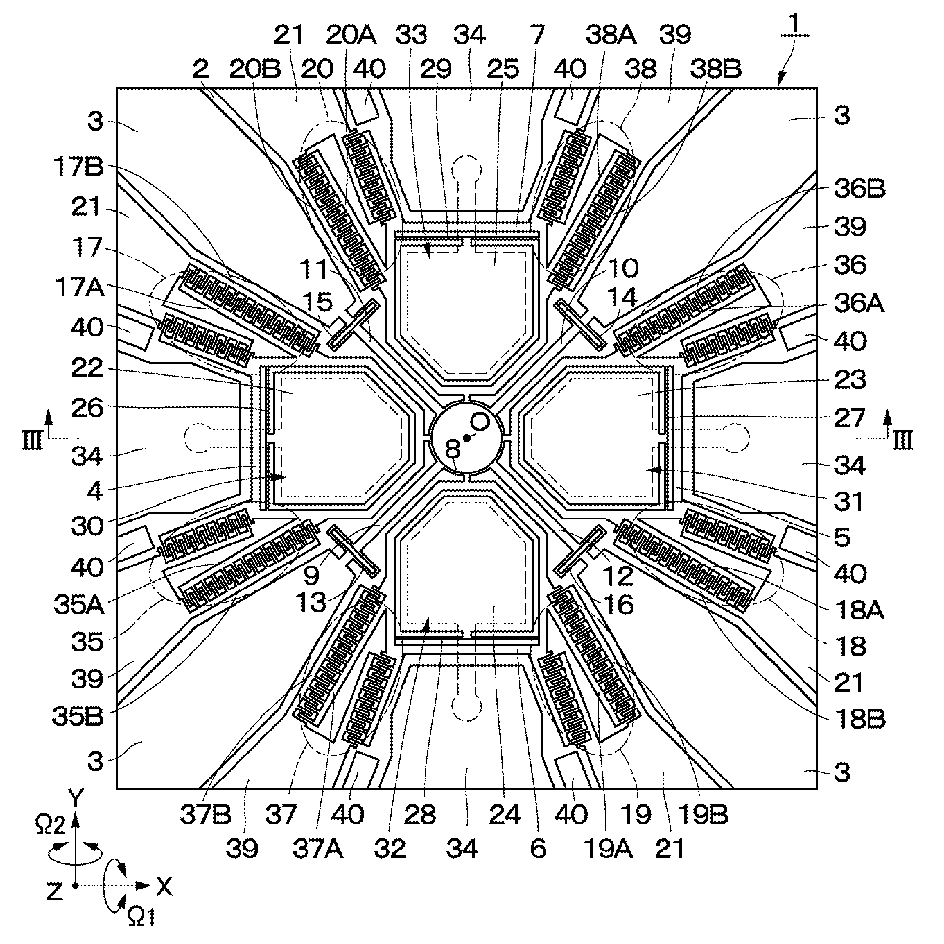 Angular velocity sensor