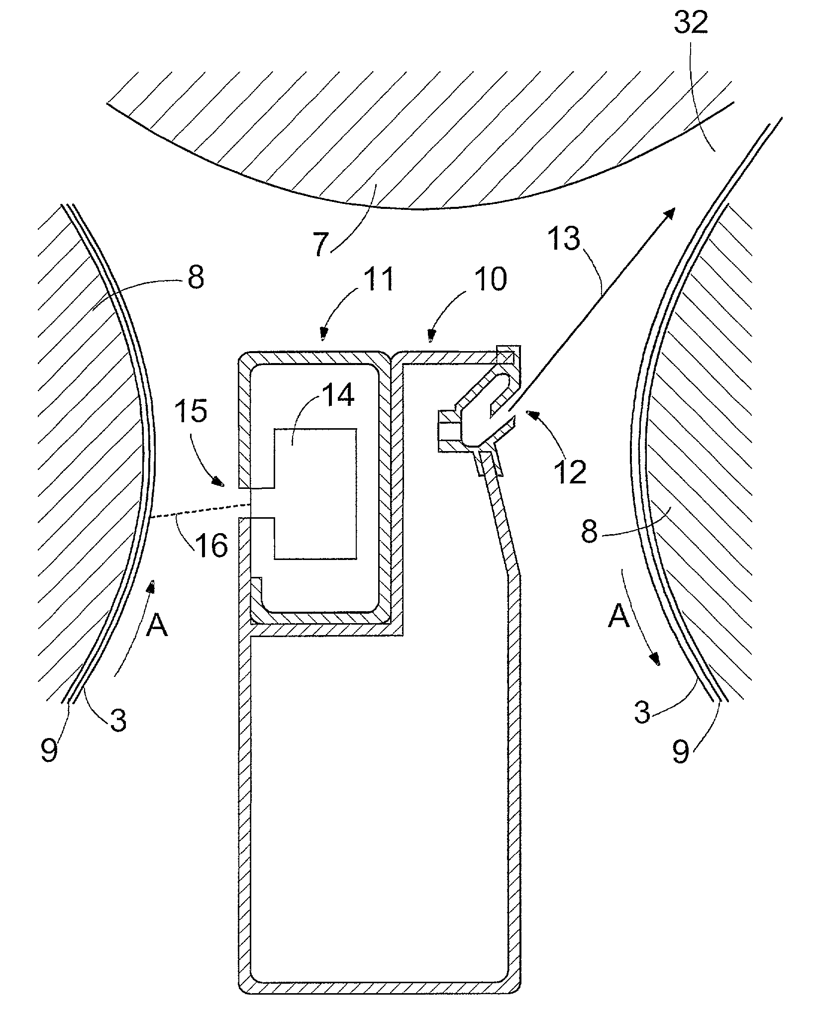 Arrangement for paper machine, and blow box