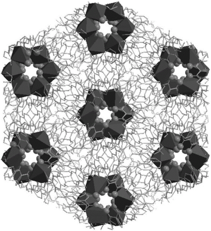 Pamoic acid cadmium light-emitting material containing dipyridyl type ligand and preparation method of pamoic acid cadmium light-emitting material