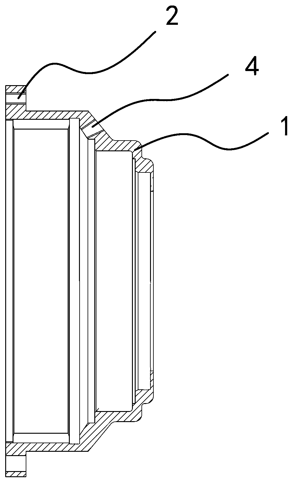 Method for machining inner gear ring