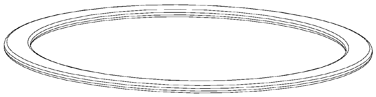 Forming method of superalloy thin-walled annular closed groove