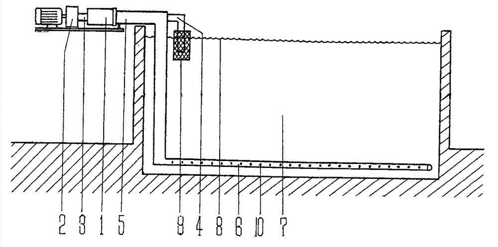 Purifying and oxygen filling device for processing high-density aquatic water by water aerosol