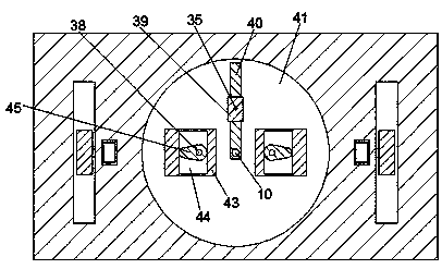 Electrical switch socket bottom box cleaning device