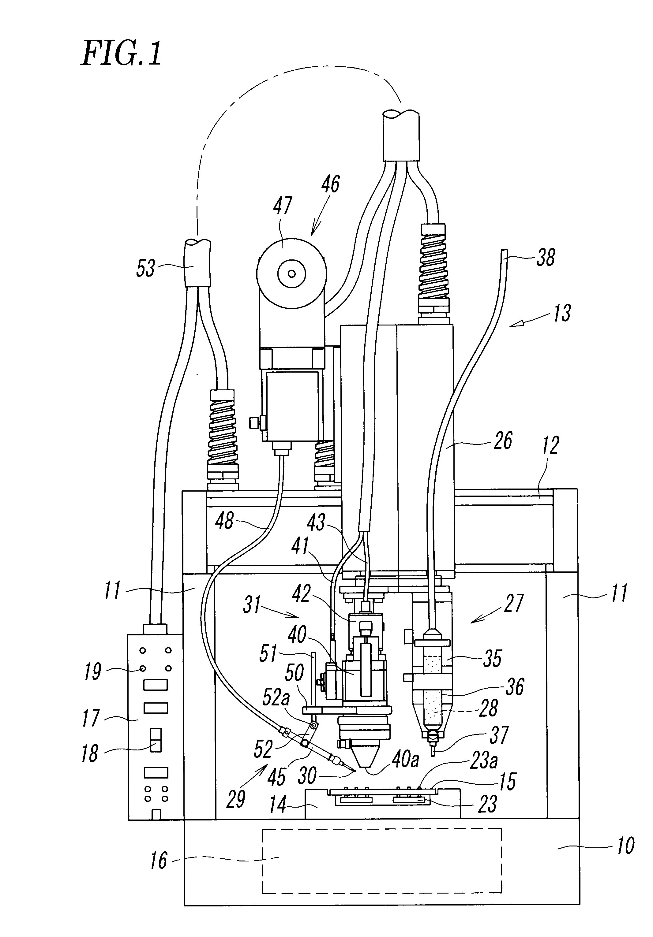 Method and apparatus for laser soldering