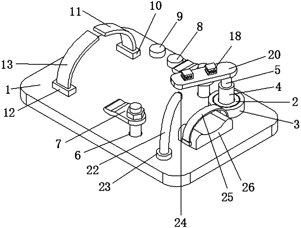 Bronchus bracket device for clinical practice in pediatrics