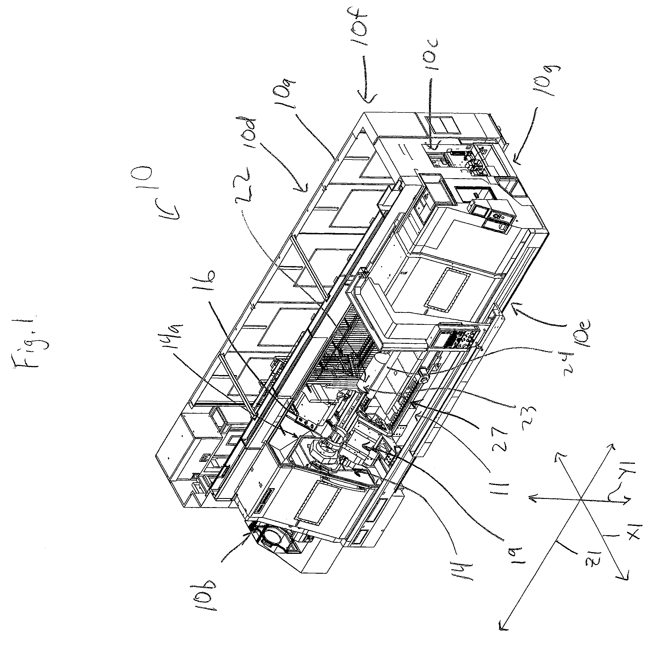 Machine Tool Apparatus And Method