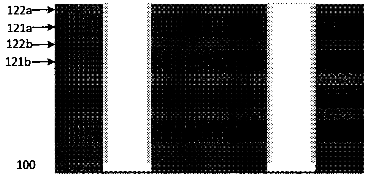 Three-dimensional flash memory based on vertical channels of two-dimensional semiconductor materials and preparation thereof