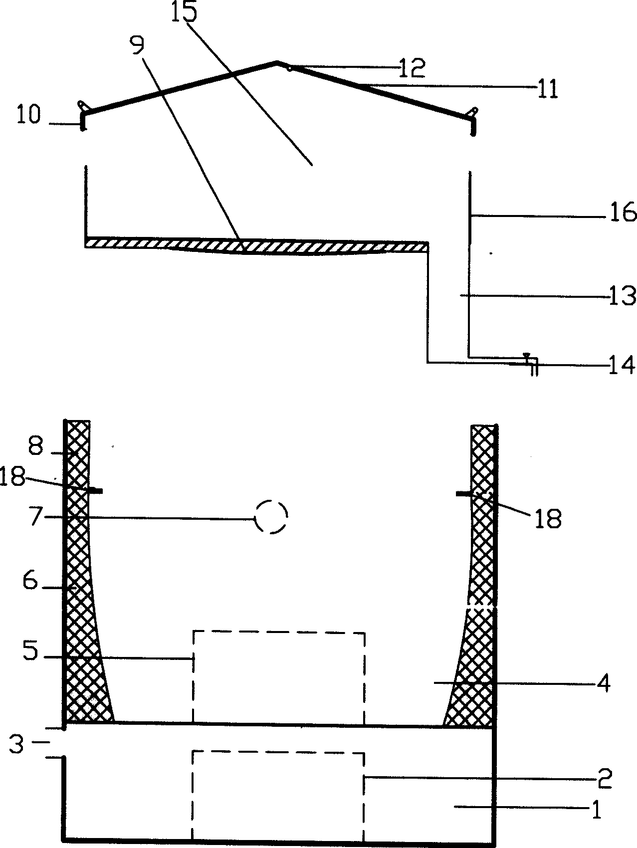 Method for processing steamed and baked bread and special-purpose equipment stove for steaming and baking