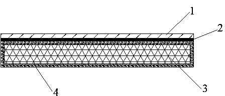 Automotive acoustic damping component and production method and application thereof