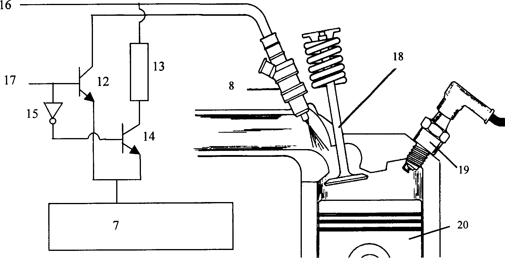 Electrojet engine variable working displacement control technique