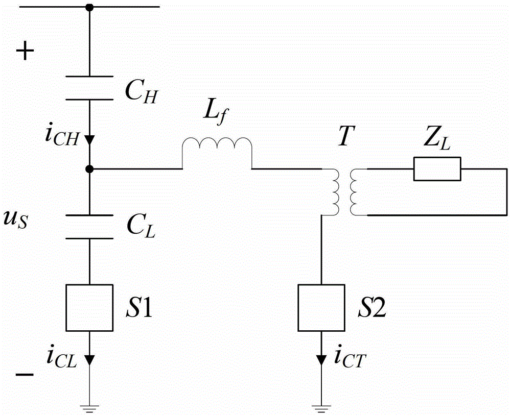 Capacitive voltage transformer and measurement method suitable for high voltage harmonic measurement