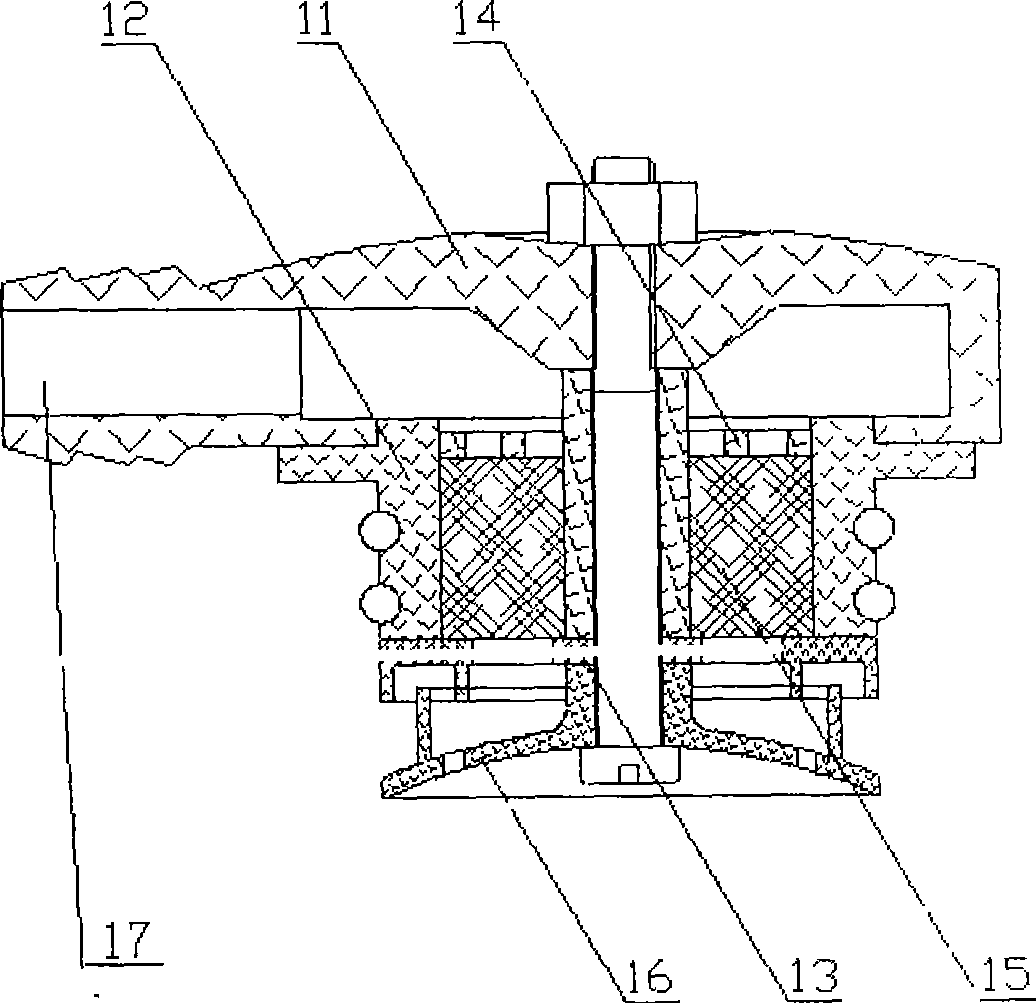 Crankshaft case respiration apparatus of internal-combustion engine